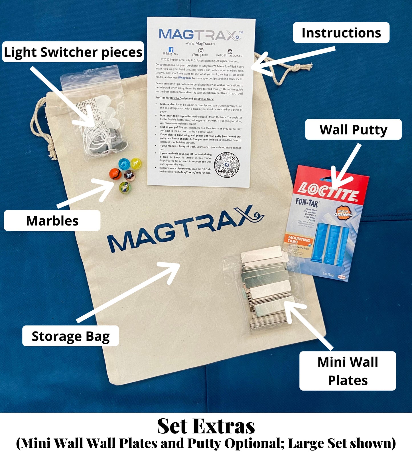 Custom Color MagTrax Large Set